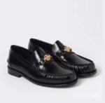 Versace Loafers Black Valentino Shoes
